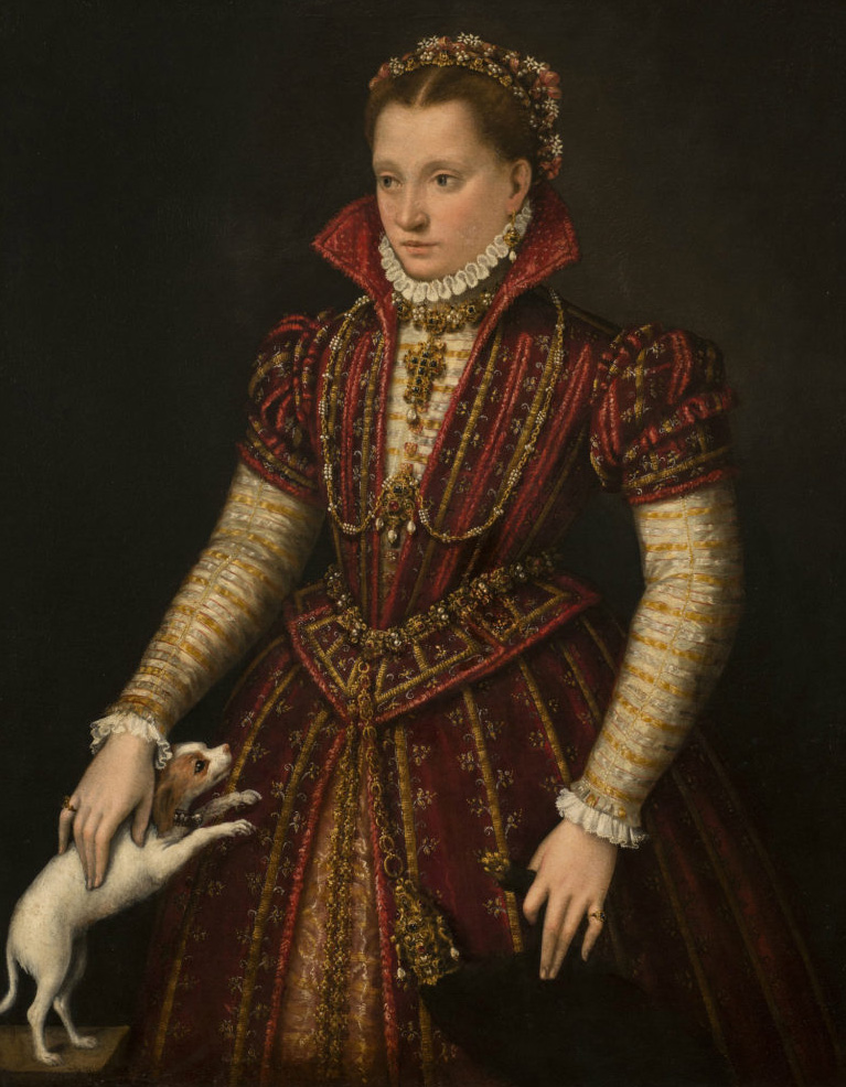 Sui Generis Madrid - Moda - Vestir a la española - Retrato de mujer noble, Lavinia Fontana, hacia 1580